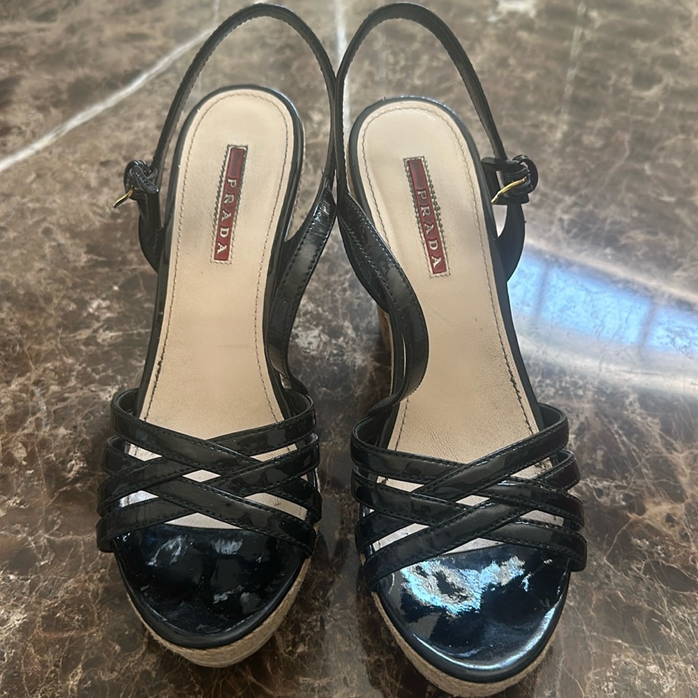 PRADA platform sandals